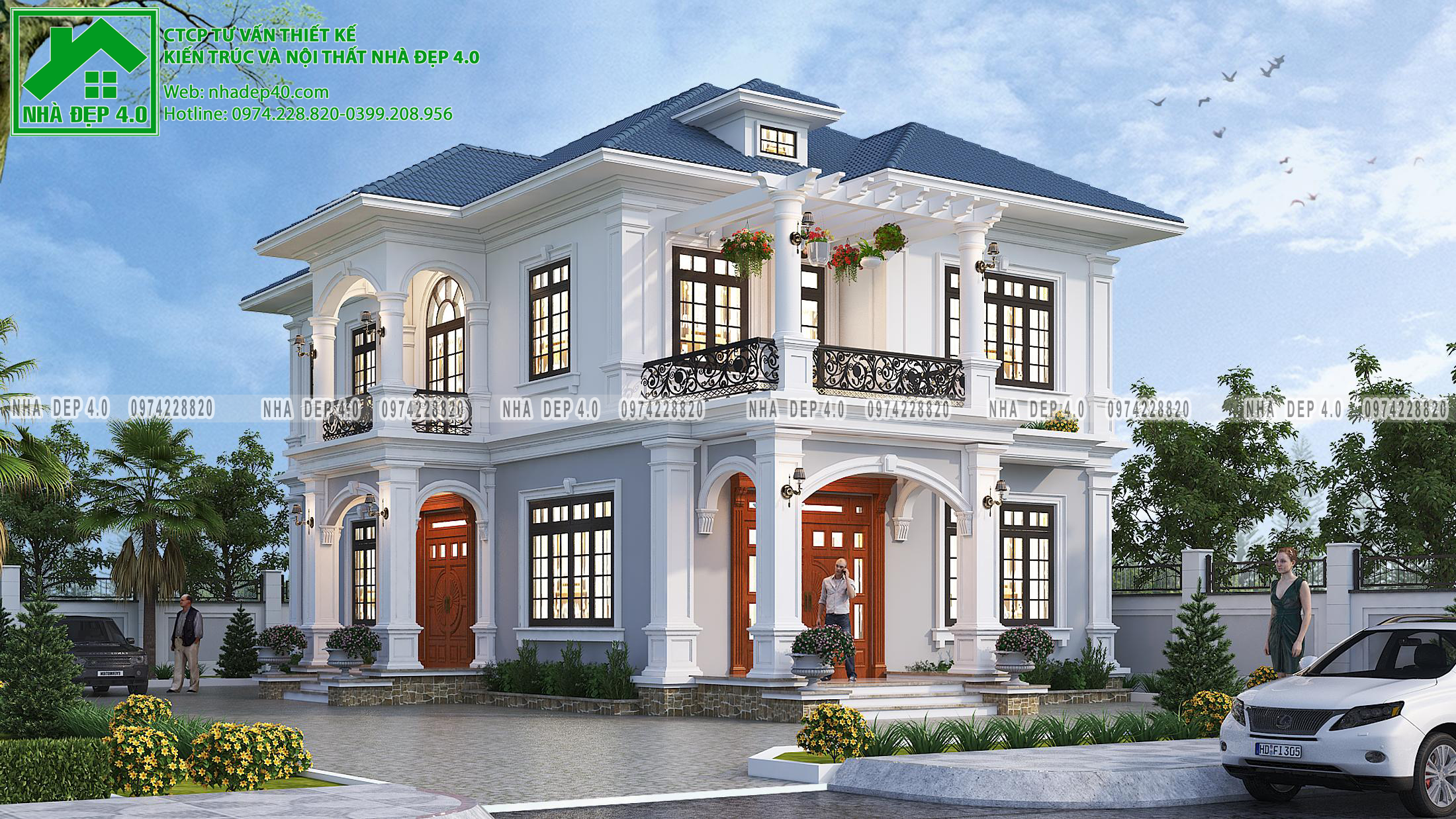 BT2021001| BIỆT THỰ 2 TẦNG BÁN TÂN CỔ ĐẸP LUNG LINH TẠI MÊ LINH